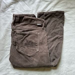 MOTHER Corduroy Skinny Jeans Size 25